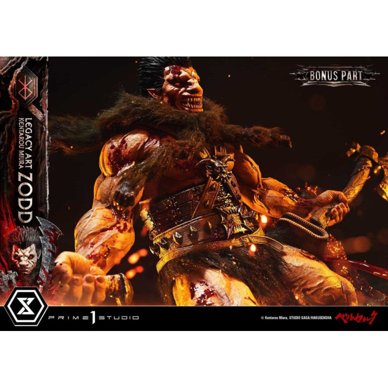 Prime 1 Studio Berserk - Estatua de Kentaro Miura «Legacy Art Berserker ZODD DX Bonus Version» a escala 1/4