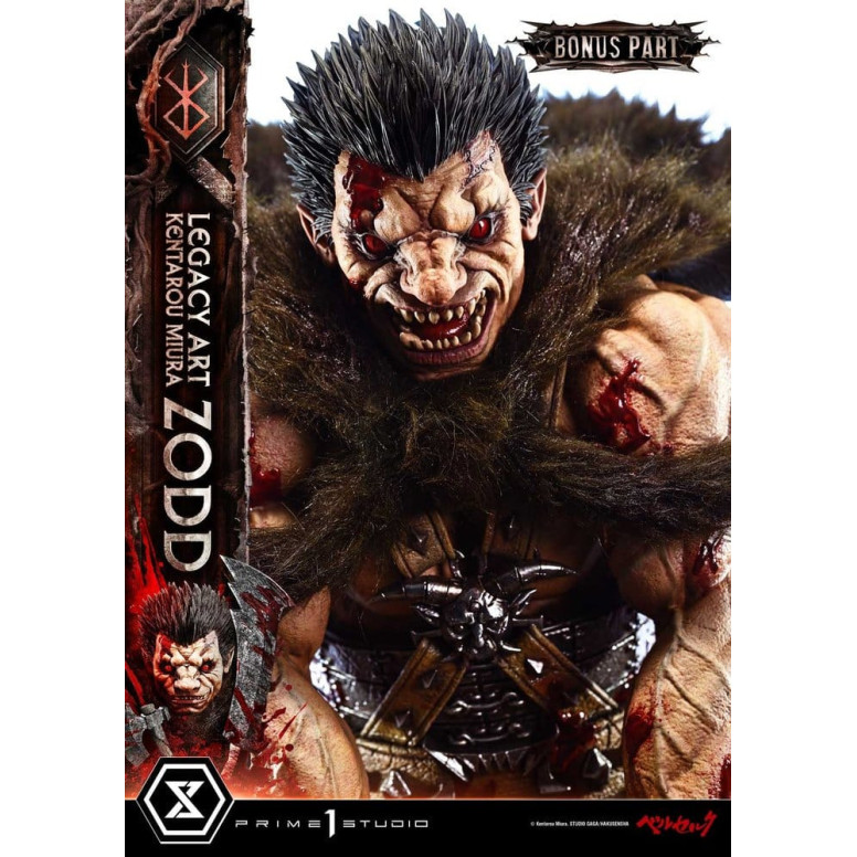 Prime 1 Studio Berserk - Estatua de Kentaro Miura «Legacy Art Berserker ZODD DX Bonus Version» a escala 1/4