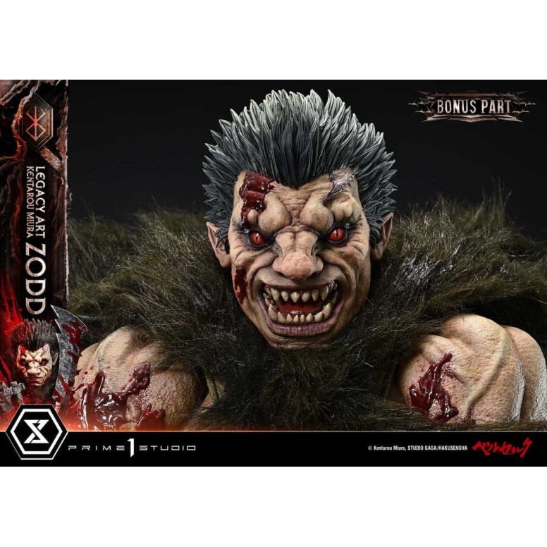 Prime 1 Studio Berserk - Estatua de Kentaro Miura «Legacy Art Berserker ZODD DX Bonus Version» a escala 1/4