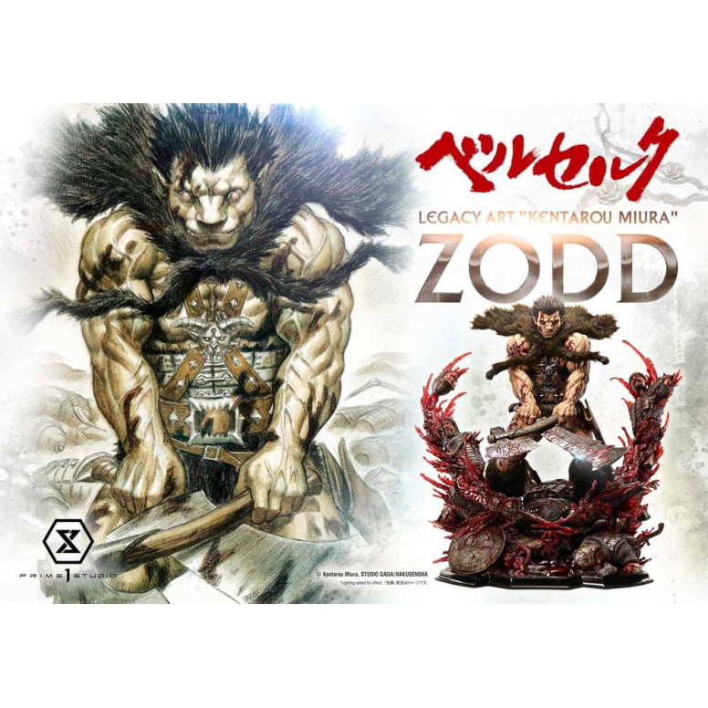 Prime 1 Studio Berserk - Estatua de Kentaro Miura «Legacy Art Berserker ZODD DX Bonus Version» a escala 1/4