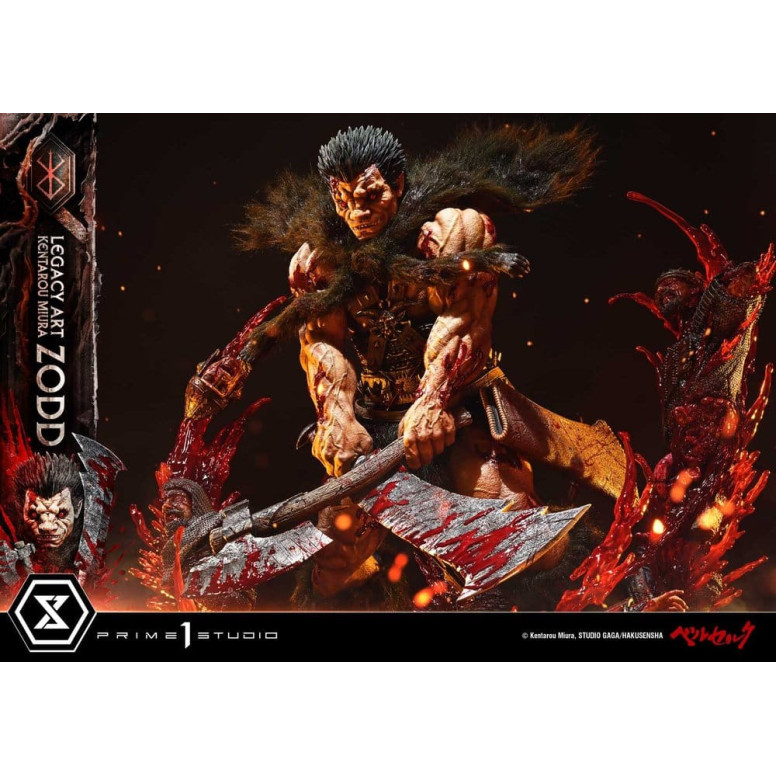 Prime 1 Studio Berserk - Estatua de Kentaro Miura «Legacy Art Berserker ZODD DX Bonus Version» a escala 1/4