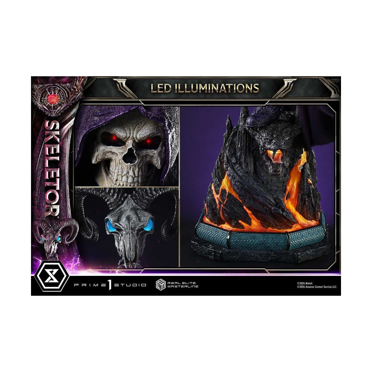 Prime 1 Studio - Skeletor, versión especial - Masters of the Universe (2026) Real Elite Masterline 1/3