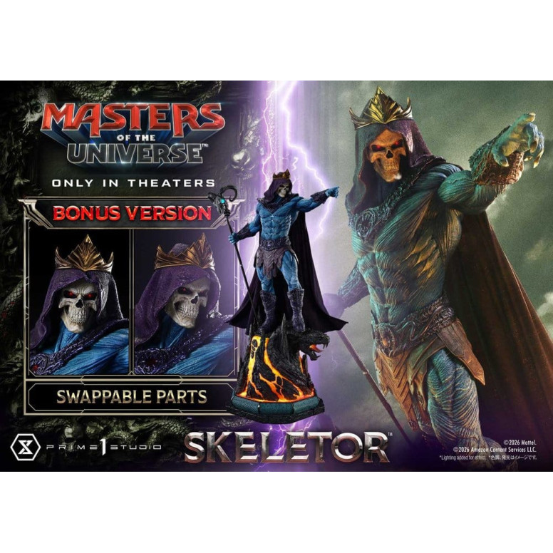 Prime 1 Studio - Skeletor, versión especial - Masters of the Universe (2026) Real Elite Masterline 1/3
