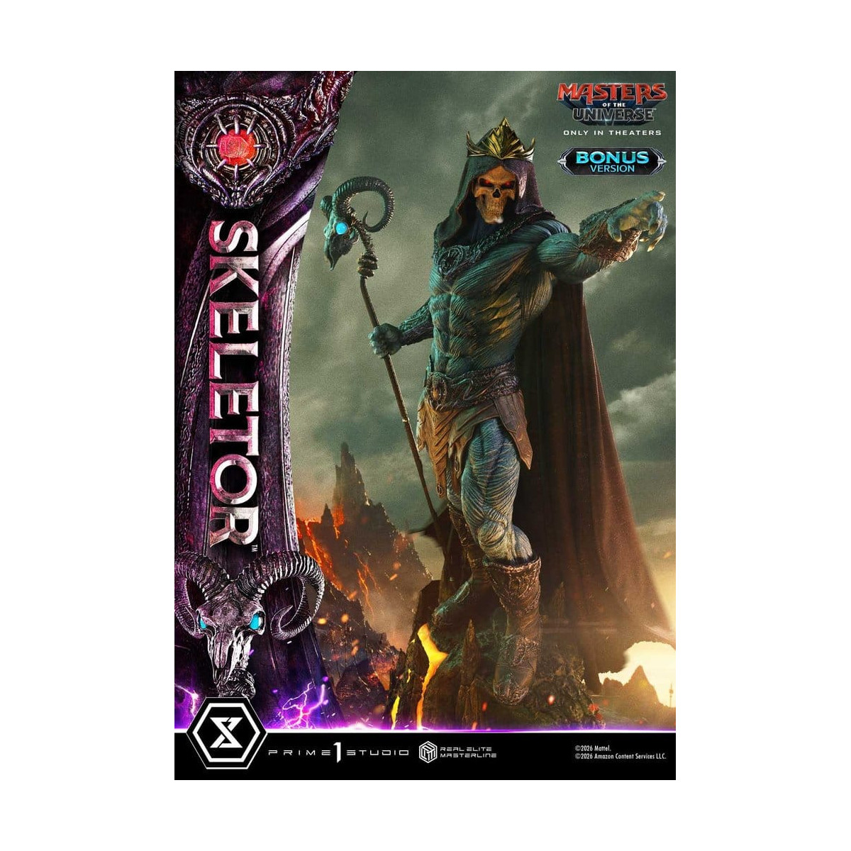 Prime 1 Studio - Skeletor, versión especial - Masters of the Universe (2026) Real Elite Masterline 1/3
