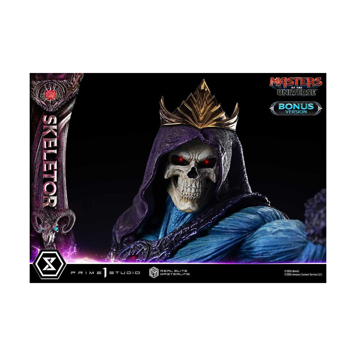 Prime 1 Studio - Skeletor, versión especial - Masters of the Universe (2026) Real Elite Masterline 1/3