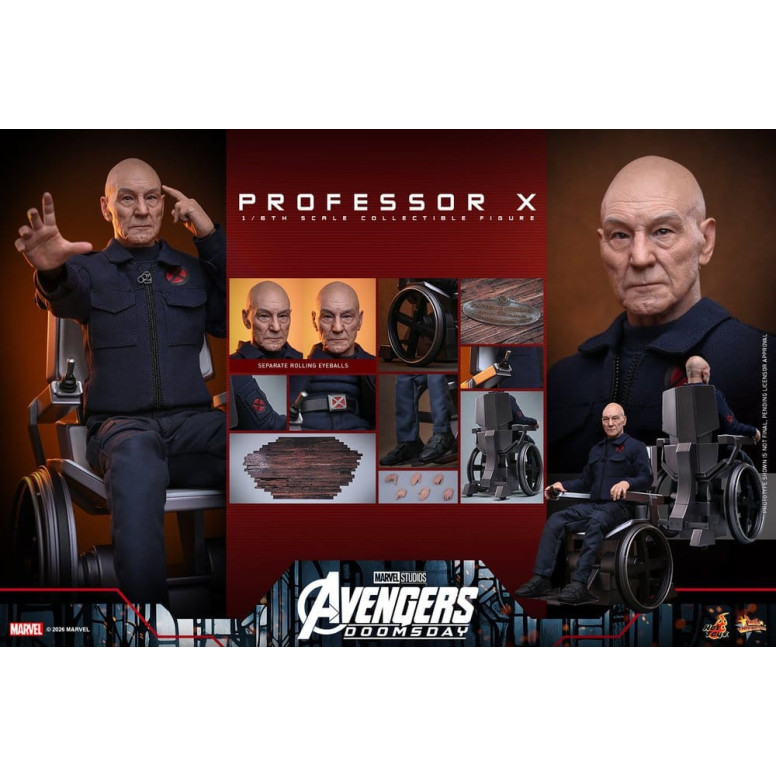 Hot Toys - Profesor X 1/6 - « Avengers: Doomsday»