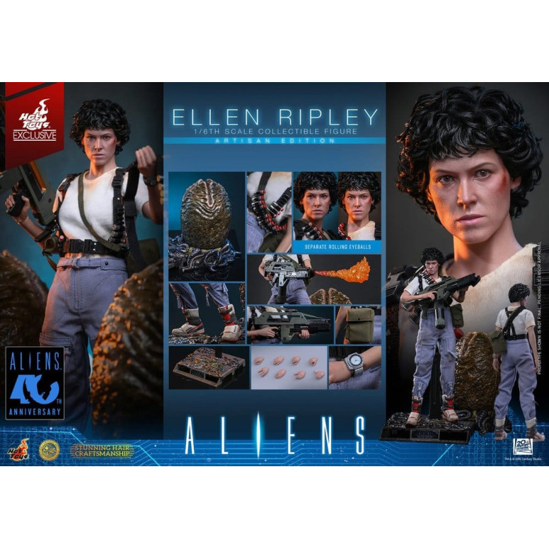 Hot Toys - Aliens - Ellen Ripley (Edición Artisan) 1/6