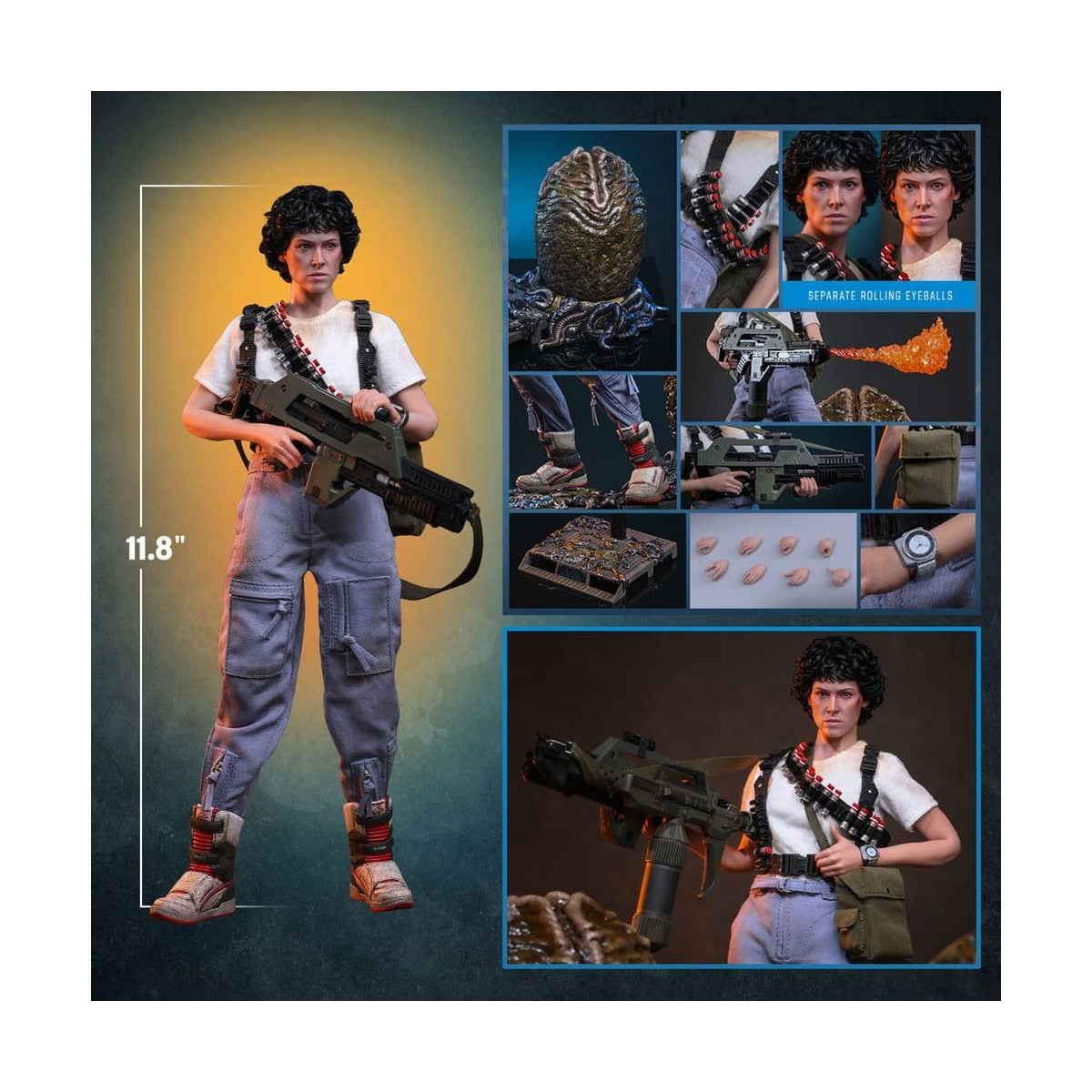 Hot Toys - Aliens - Ellen Ripley (Edición Artisan) 1/6