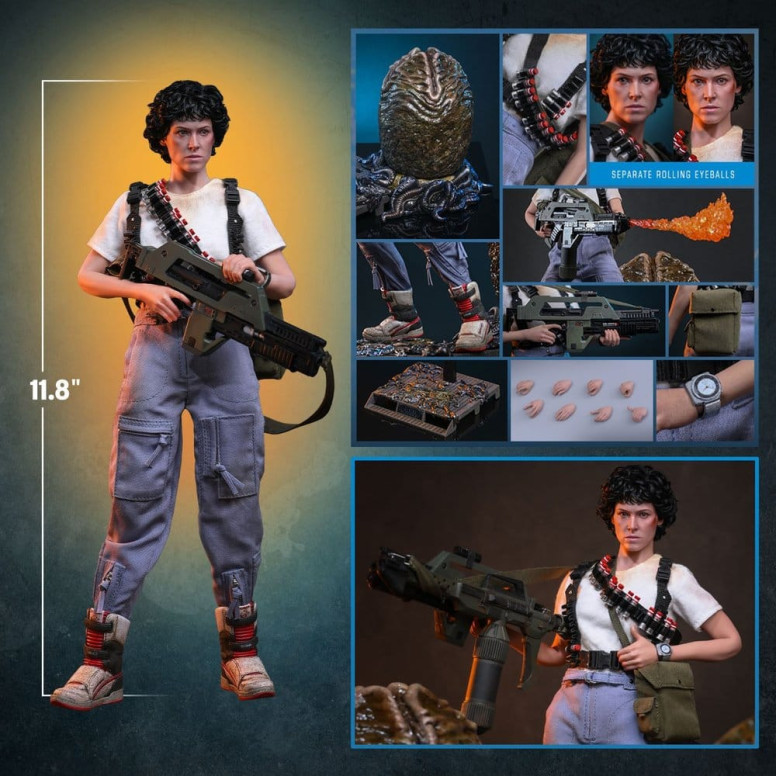 Hot Toys - Aliens - Ellen Ripley (Edición Artisan) 1/6