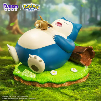 Funism - Pokemon Prime Figura - Snorlax y Eevee - Snorlax y Eevee - Kabigon y Eievui