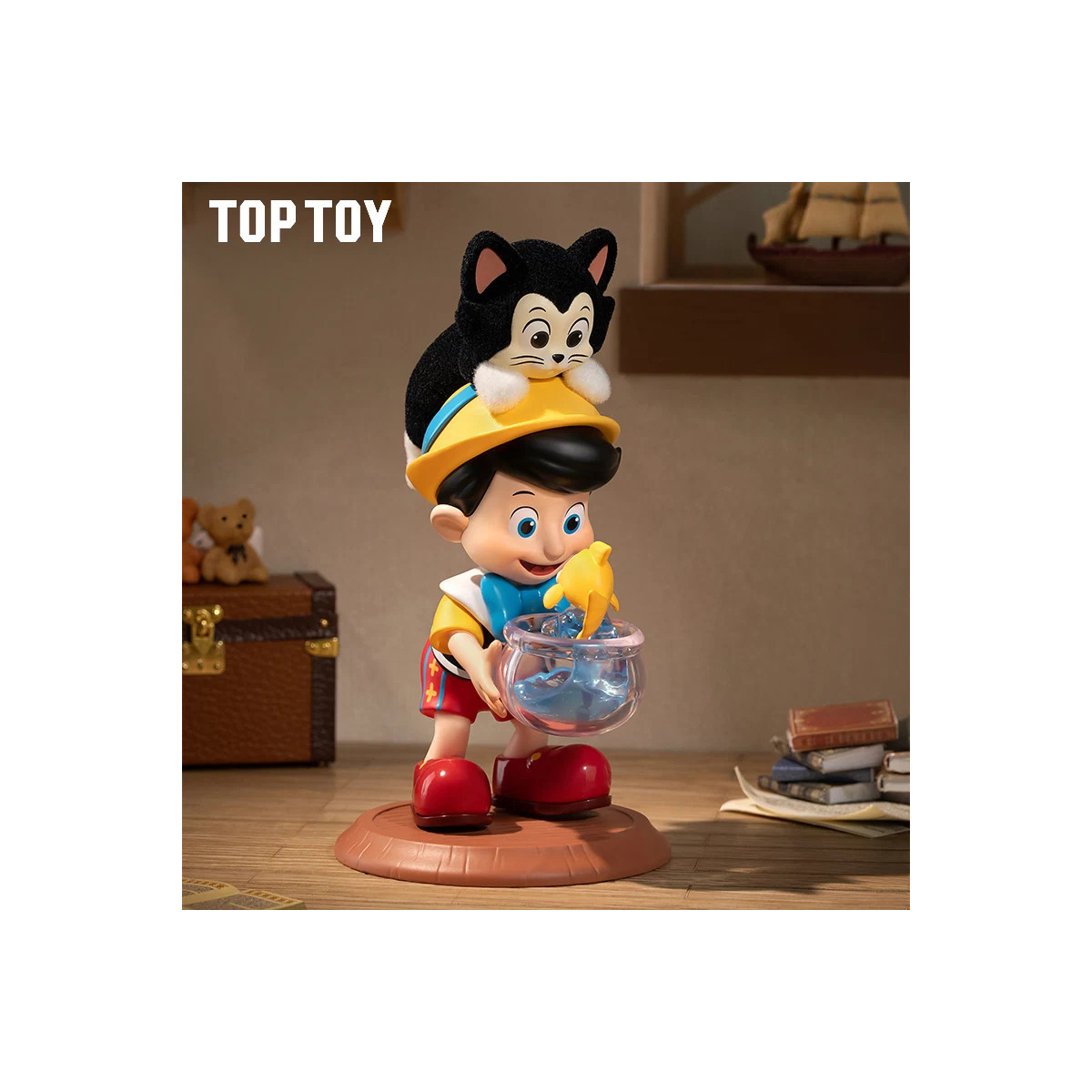 Toy Pop - Disney Pinocho Growth Diary - Set de 6 figuritas en caja sorpresa