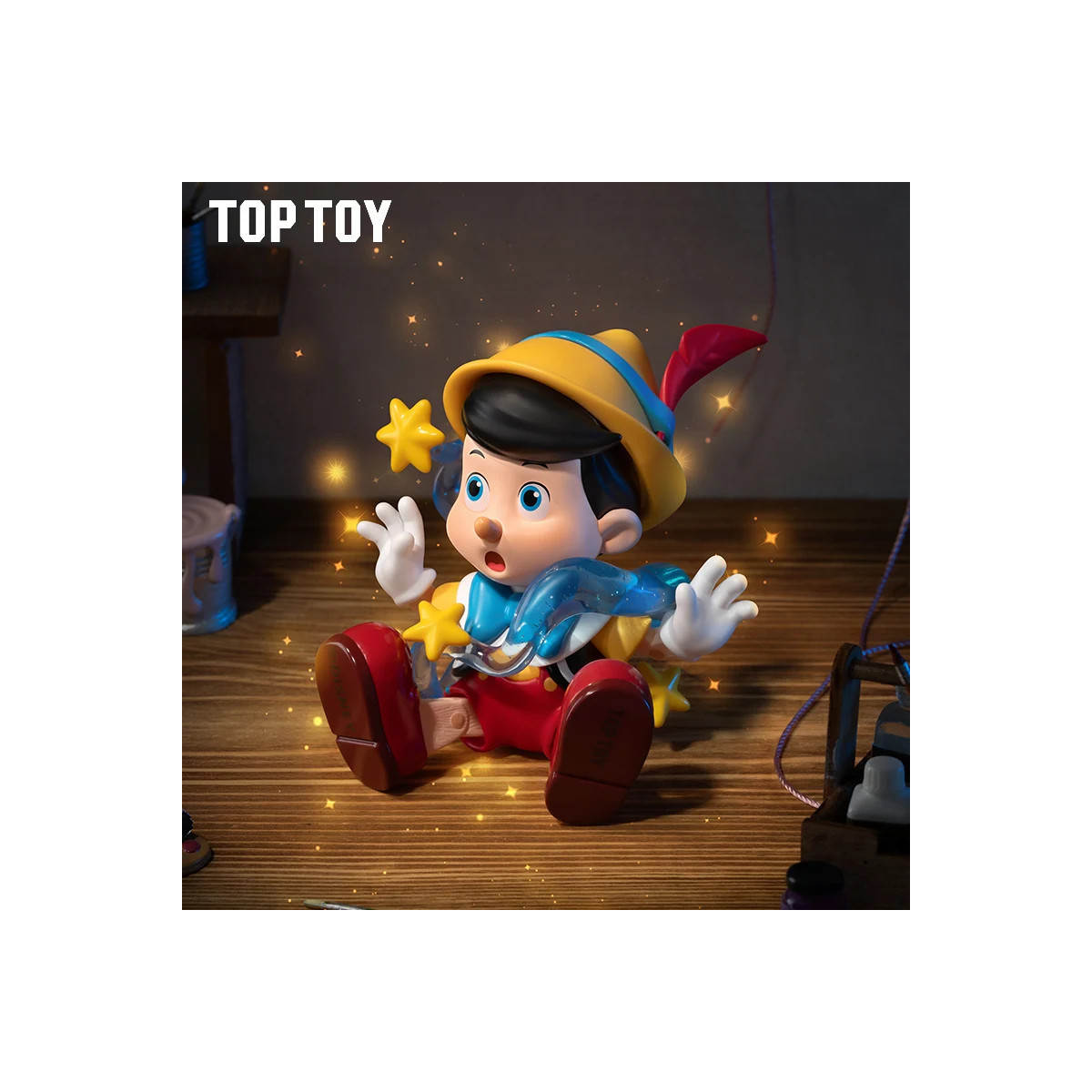 Toy Pop - Disney Pinocho Growth Diary - Set de 6 figuritas en caja sorpresa