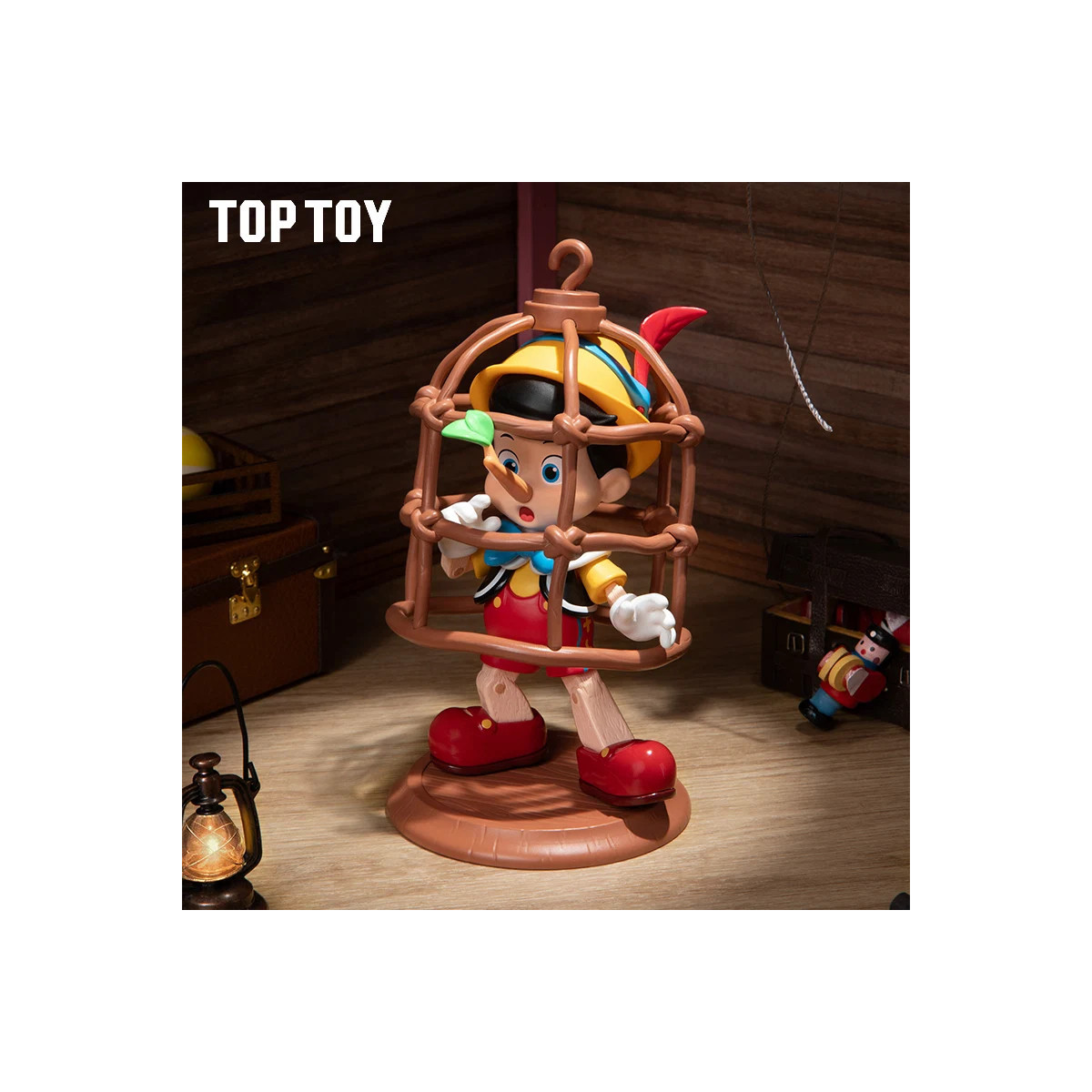 Toy Pop - Disney Pinocho Growth Diary - Set de 6 figuritas en caja sorpresa