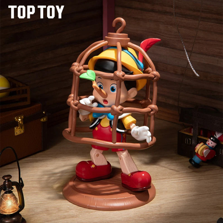 Toy Pop - Disney Pinocho Growth Diary - Set de 6 figuritas en caja sorpresa