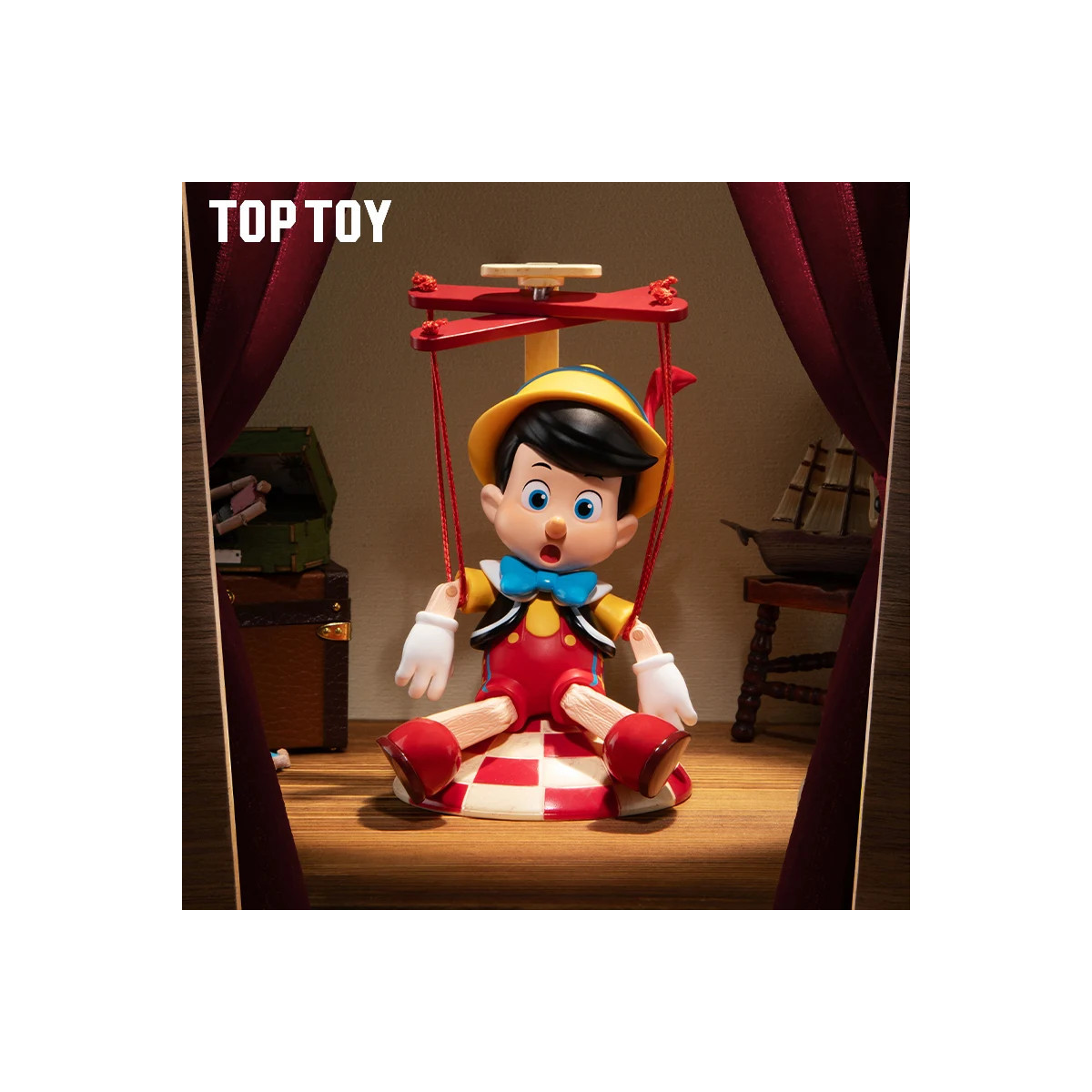 Toy Pop - Disney Pinocho Growth Diary - Set de 6 figuritas en caja sorpresa