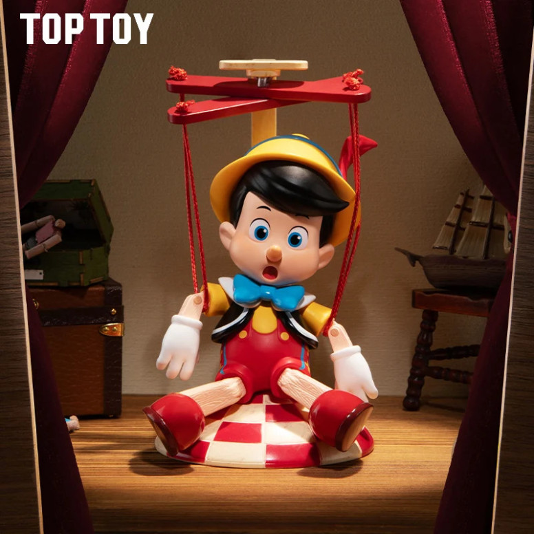 Toy Pop - Disney Pinocho Growth Diary - Set de 6 figuritas en caja sorpresa