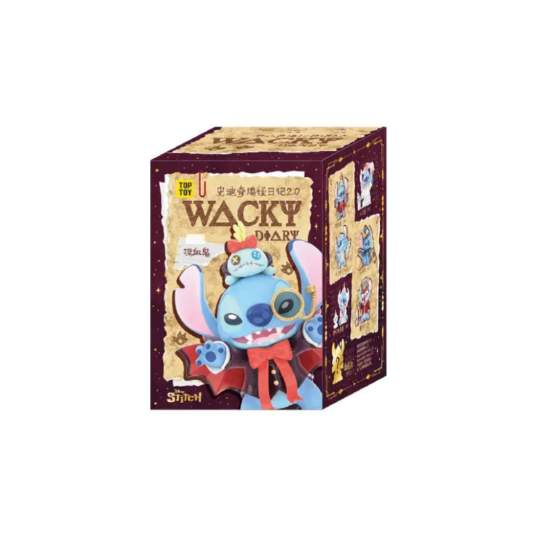Toy Pop - Disney Stitch Wacky Diary 2.0 - Set de 6 figuritas en caja sorpresa