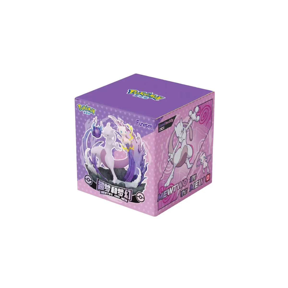 Funism - Figura de « Pokemon Prime » - Mewtwo y Mew