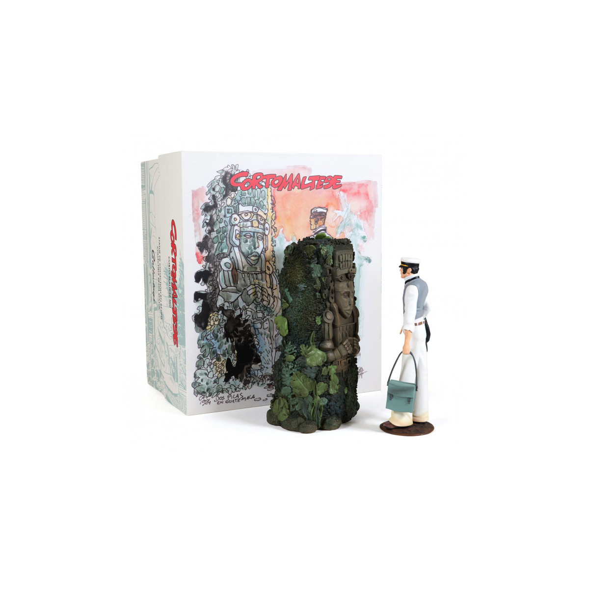 Plastoy - Corto Maltese y la estatua de Mū - Collectoys