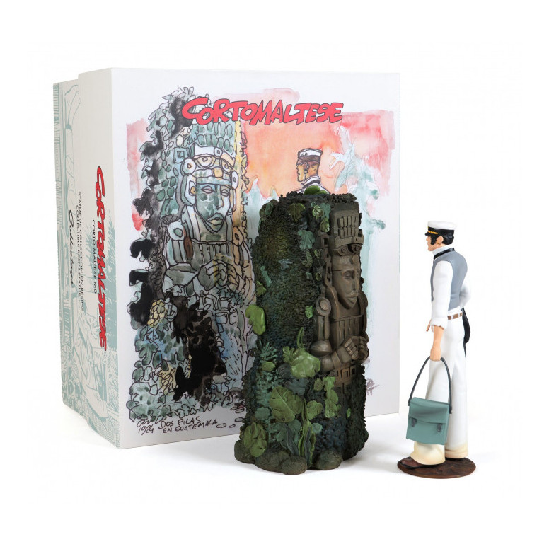 Plastoy - Corto Maltese y la estatua de Mū - Collectoys
