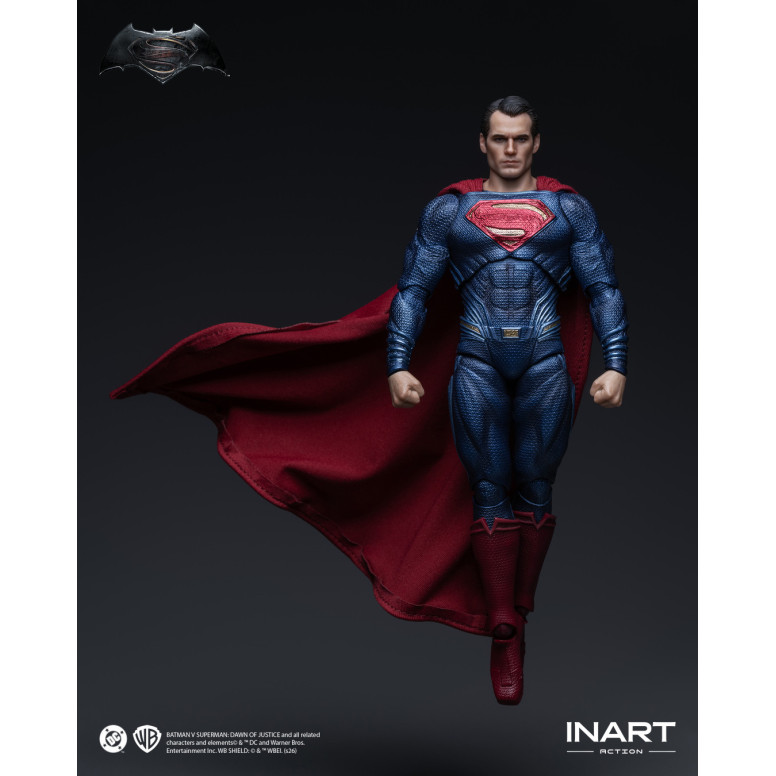 INART - Batman v Superman: El amanecer de la justicia - Figura de acción de Superman a escala 1/12
