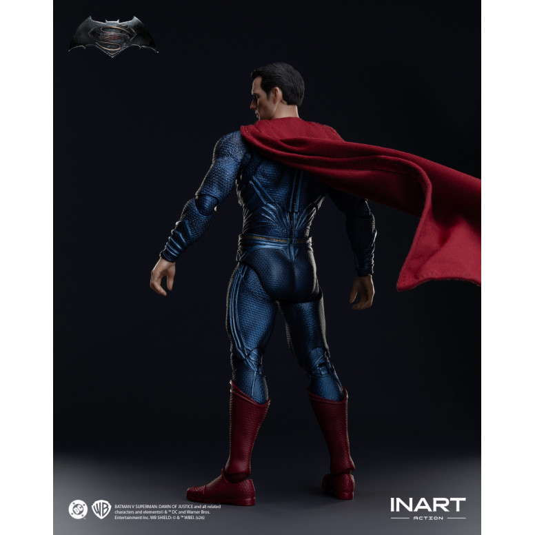 INART - Batman v Superman: El amanecer de la justicia - Figura de acción de Superman a escala 1/12