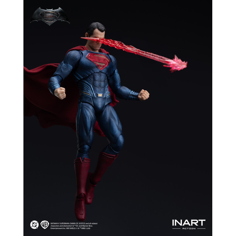 INART - Batman v Superman: El amanecer de la justicia - Figura de acción de Superman a escala 1/12