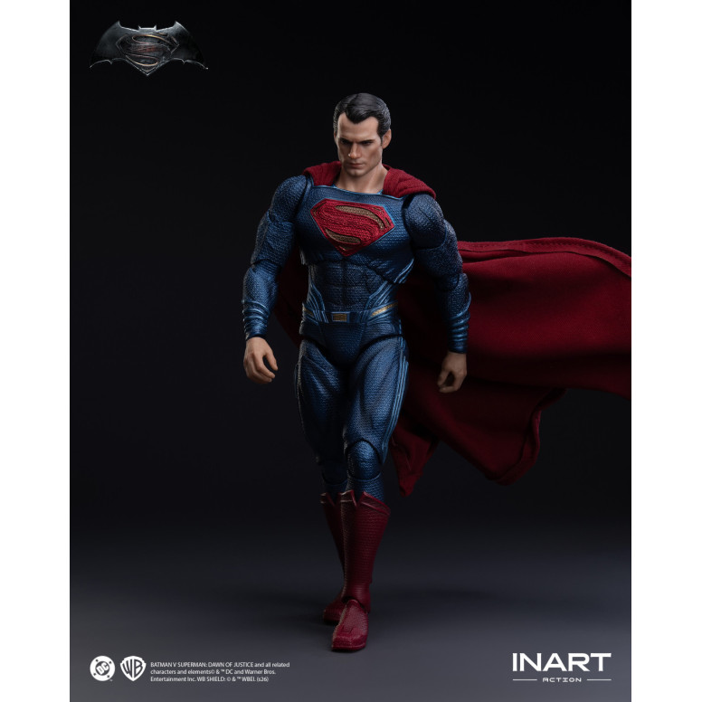 INART - Batman v Superman: El amanecer de la justicia - Figura de acción de Superman a escala 1/12