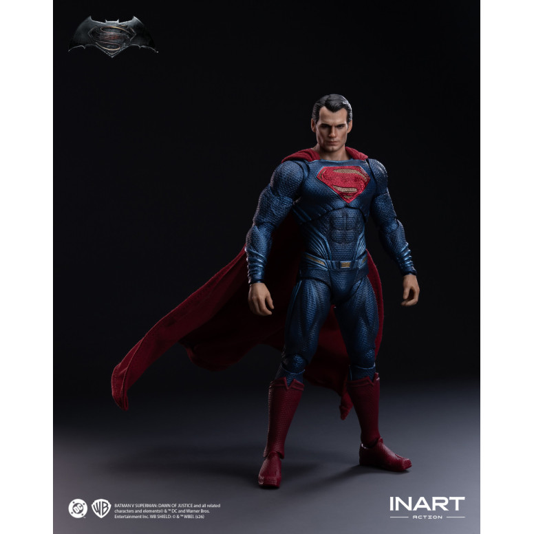 INART - Batman v Superman: El amanecer de la justicia - Figura de acción de Superman a escala 1/12