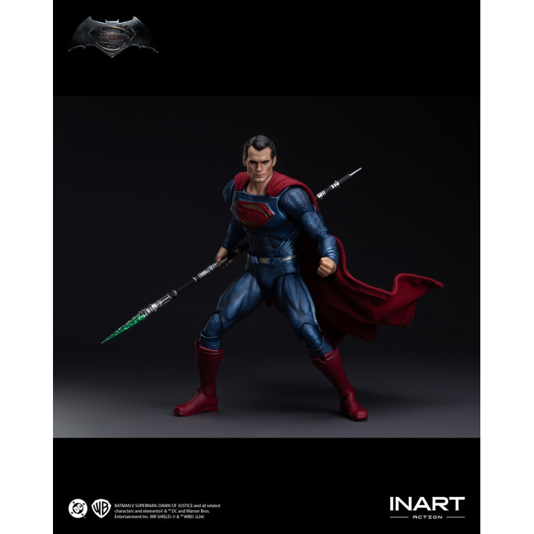 INART - Batman v Superman: El amanecer de la justicia - Figura de acción de Superman a escala 1/12