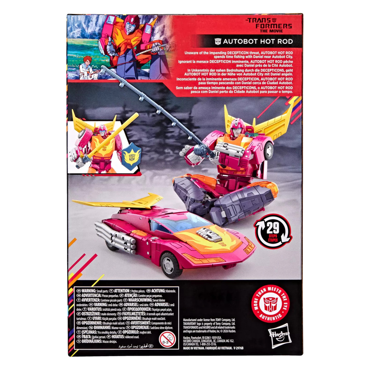 Hasbro - « Transformers » (la película) - Clase Voyager de HOTROD - Colección MTMTE de la serie Studio