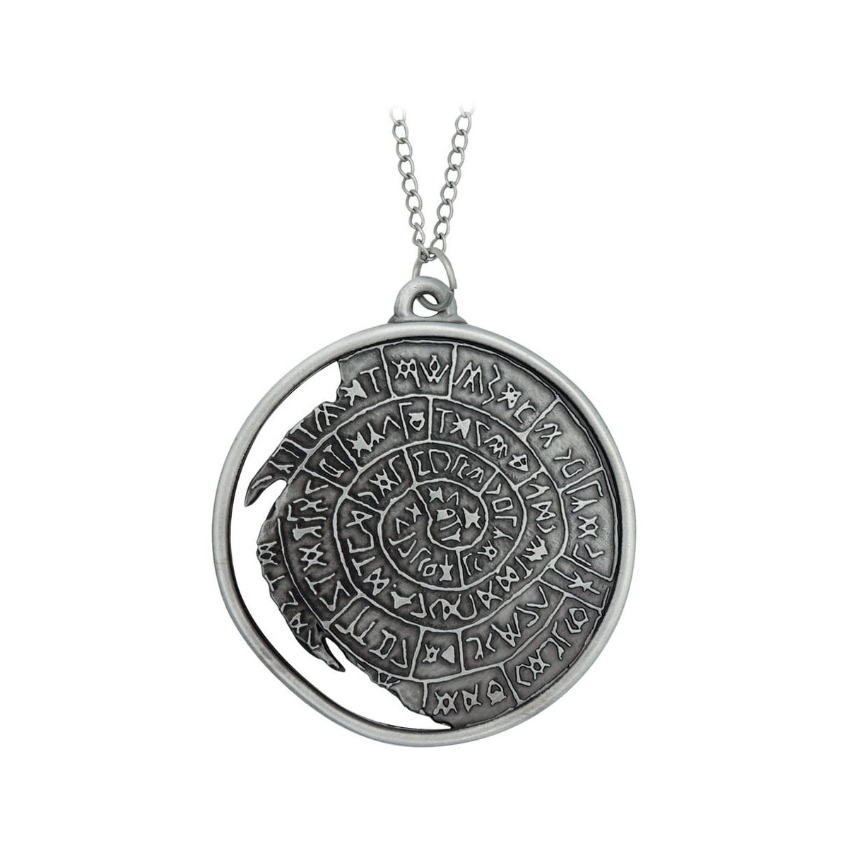 FaNaTtiK - The Witcher Réplica 1:1 del collar «Medallón de Geralt»