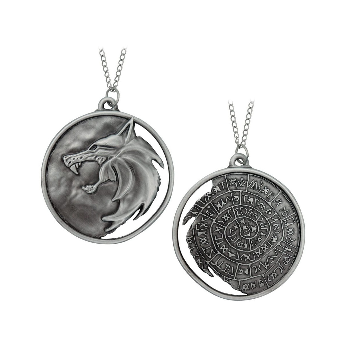 FaNaTtiK - The Witcher Réplica 1:1 del collar «Medallón de Geralt»
