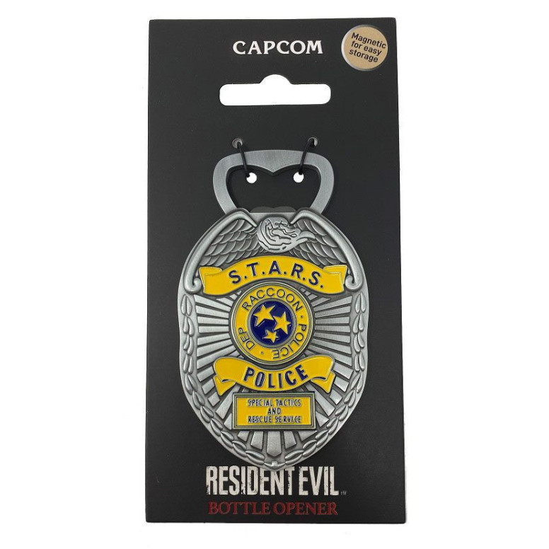 FaNaTtiK - Abridor de botellas « Resident Evil » con diseño de placa policial