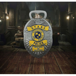 FaNaTtiK - Abridor de botellas « Resident Evil » con diseño de placa policial