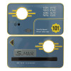 FaNaTtiK - Fallout 3 réplicas de la tarjeta de seguridad del Vault 101, edición limitada
