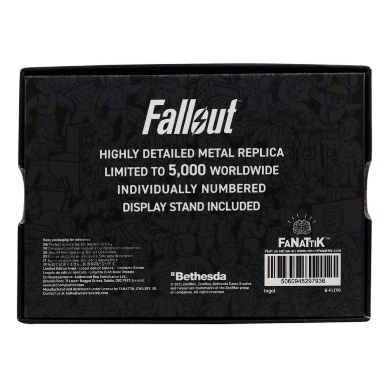 FaNaTtiK - Fallout 3 réplicas de la tarjeta de seguridad del Vault 101, edición limitada