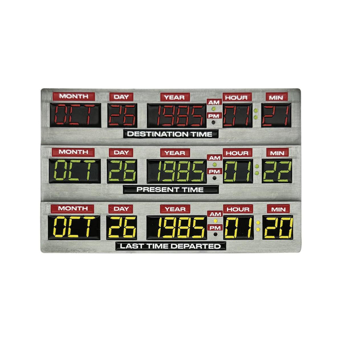 FaNaTtiK - Back To The Future Lingote «40.º Aniversario» Time Circuits Edición Limitada