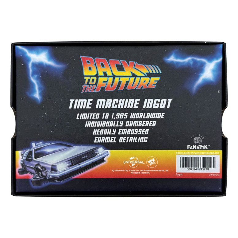 FaNaTtiK - Back To The Future Lingote «40.º Aniversario» Time Circuits Edición Limitada