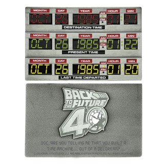 FaNaTtiK - Back To The Future Lingote «40.º Aniversario» Time Circuits Edición Limitada