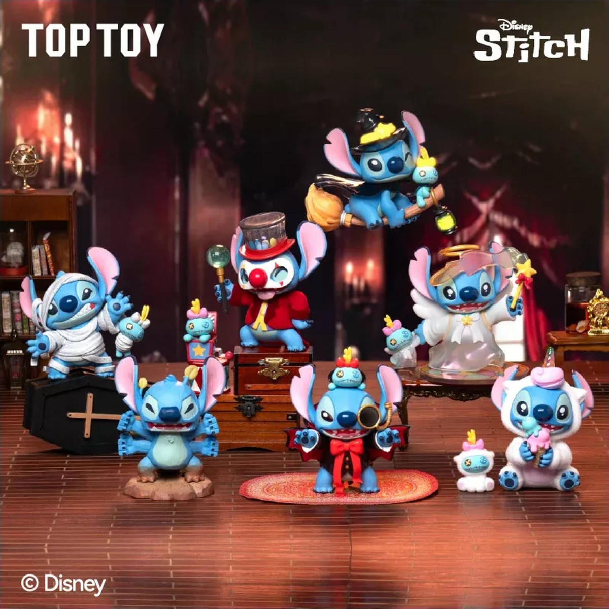 Toy Pop - Disney Stitch Wacky Diary 2.0 - Set de 6 figuritas en caja sorpresa