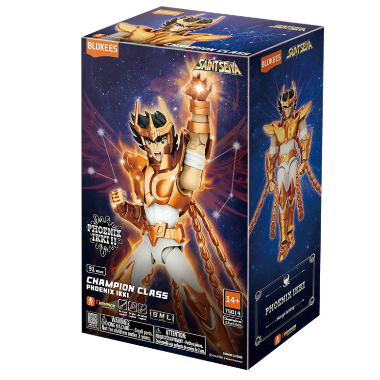 Blokees Saint Seiya - Champion Class Phoenix Ikki v2 - Ikki del Fénix