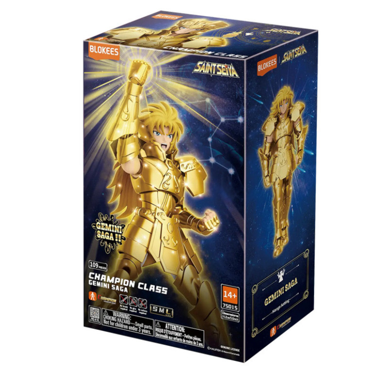 Blokees Saint Seiya - Clase Campeón, Saga de Géminis - Saga de los Géminis