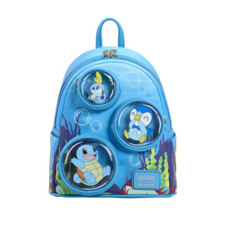 Pokémon - Loungefly Mochila pequeña Bubbles Water