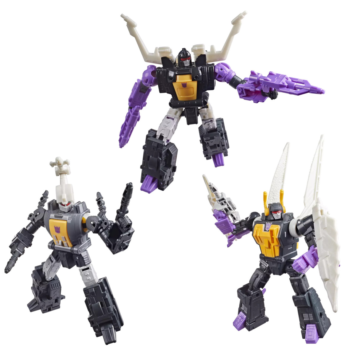 Hasbro - « Transformers: La película» - Colección Insecticon: Bombshell, Shrapnel y Kickback - Colección MTMTE