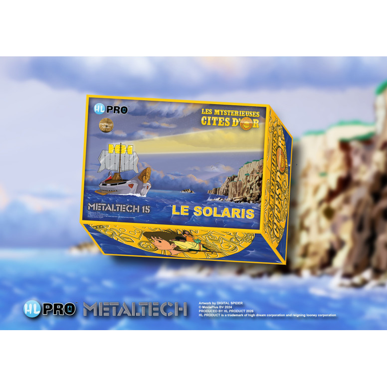 HLPRO Metaltech 15 SOLARIS repintado metalizado - Las misteriosas ciudades de oro
