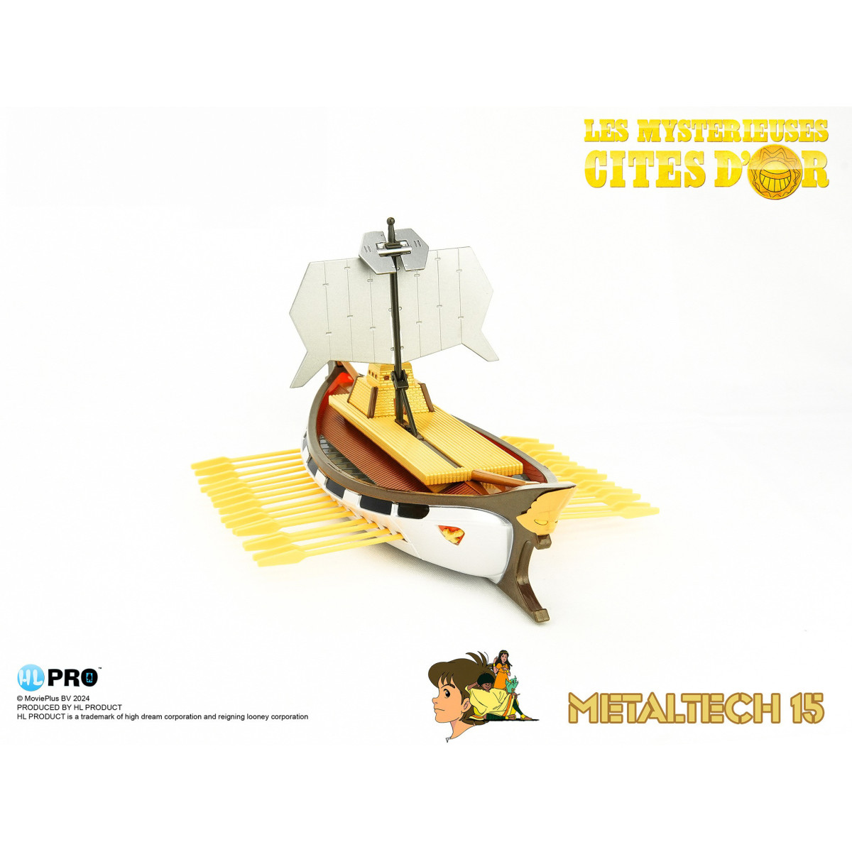 HLPRO Metaltech 15 SOLARIS repintado metalizado - Las misteriosas ciudades de oro