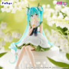 Furyu - HATSUNE MIKU Hada de las flores: Lirio del valle - Tapón para fideos
