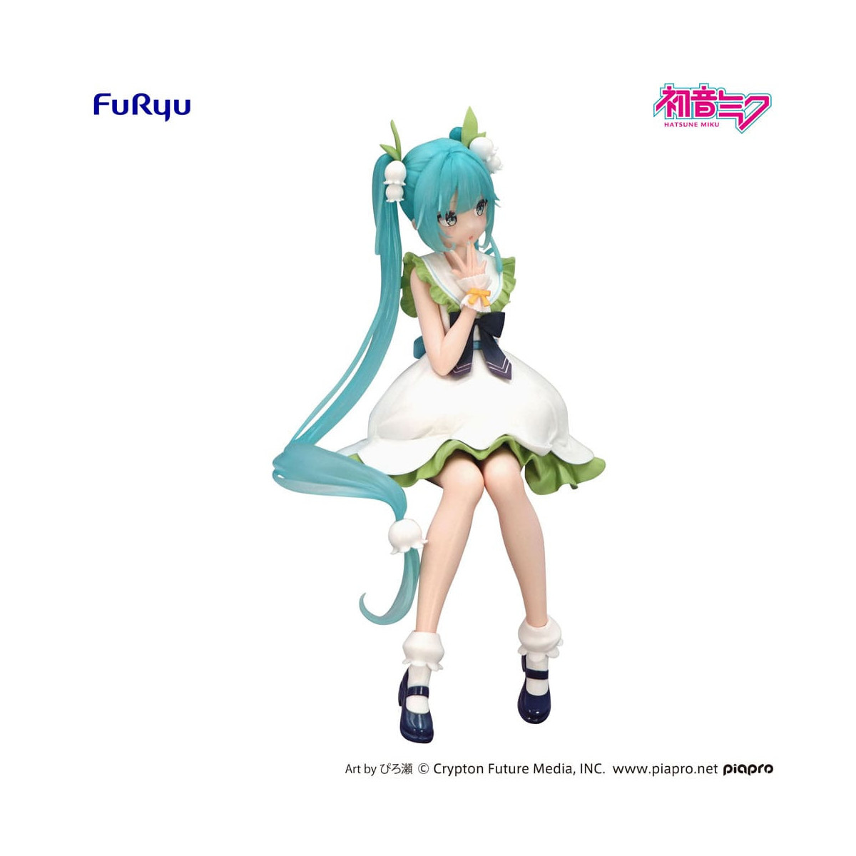 Furyu - HATSUNE MIKU Hada de las flores: Lirio del valle - Tapón para fideos