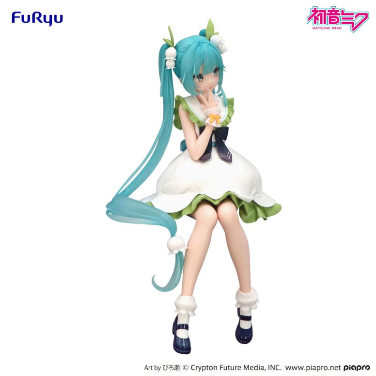 Furyu - HATSUNE MIKU Hada de las flores: Lirio del valle - Tapón para fideos